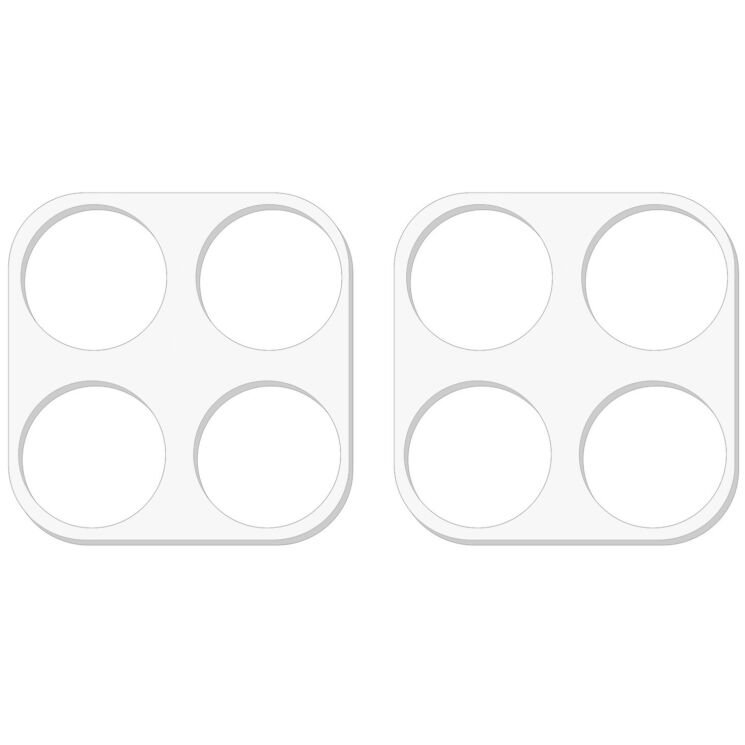 Комплект защитных стекол на заднюю камеру Deexe Camera Lens Protector для Xiaomi 17: фото 2 из 5