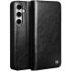 Кожаный чехол QIALINO Classic Case для Samsung Galaxy S25 FE (S731) - Black (386938B). Фото 1 из 12