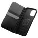 Кожаный чехол QIALINO Wallet Case для Apple iPhone 15 - Black (371523B). Фото 3 из 6