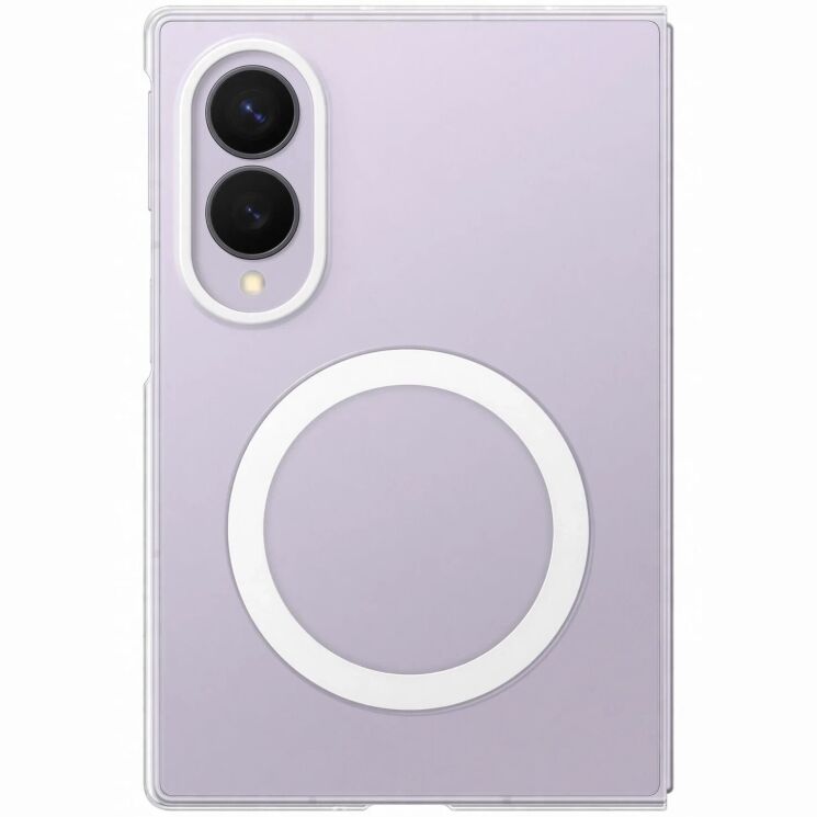 Оригинальный чехол Clear Magnet Case (FF) для Samsung Galaxy Fold 8 (EF-CF971CTEGUA) - Transparency: фото 3 из 5