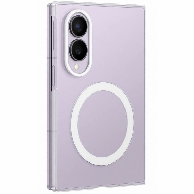 Оригинальный чехол Clear Magnet Case (FF) для Samsung Galaxy Fold 8 (EF-CF971CTEGUA) - Transparency: фото 2 из 5