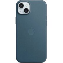 Оригінальний чохол FineWoven MagSafe для Apple iPhone 15 Plus (MT4D3) - Pacific Blue: фото 1 з 5