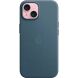 Оригинальный чехол FineWoven MagSafe для Apple iPhone 15 Plus (MT4D3) - Pacific Blue (339759L). Фото 3 из 7