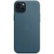 Оригінальний чохол FineWoven MagSafe для Apple iPhone 15 Plus (MT4D3) - Pacific Blue (339759L). Фото 5 з 5