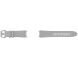 Оригінальний шкіряний ремінець Hybrid Band (Size M/L) для Samsung Galaxy Watch 4 / 4 Classic / 5 / 5 Pro / 6 / 6 Classic / 7 / FE (ET-SHR89LSEGRU) - Silver (284617S). Фото 3 з 4