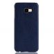 Пластиковый чехол Deexe Croco Style для Samsung Galaxy J4+ (J415) - Dark Blue (201517DB). Фото 2 из 4