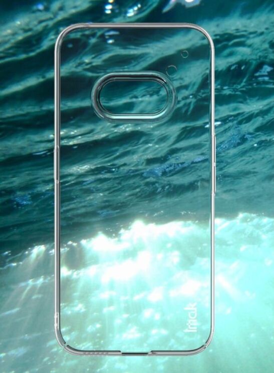 Пластиковый чехол IMAK Crystal для Nothing Phone (2a) / Phone (2a) Plus - Transparent: фото 8 из 11