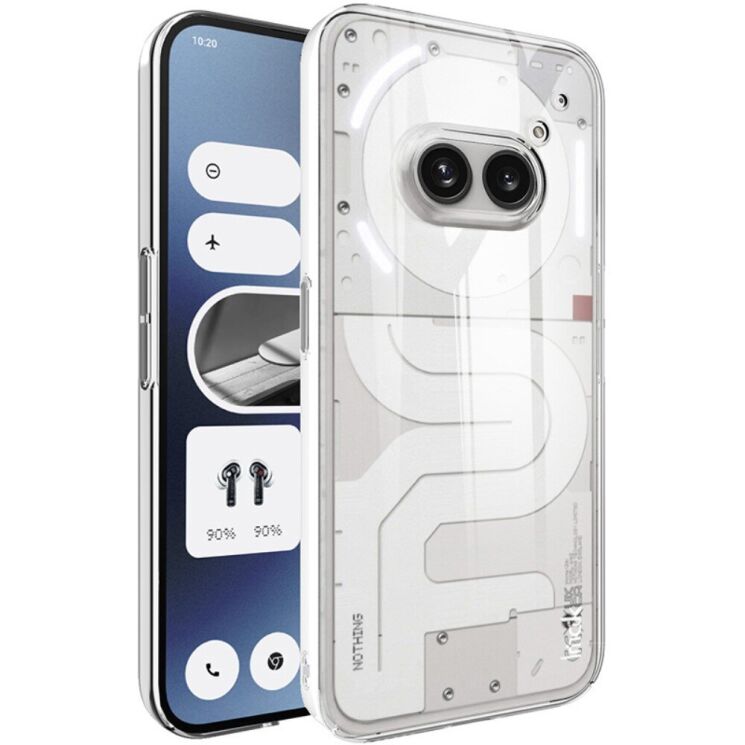 Пластиковый чехол IMAK Crystal для Nothing Phone (2a) / Phone (2a) Plus - Transparent: фото 2 из 11