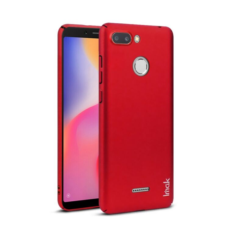 Пластиковый чехол IMAK Jazz Skin для Xiaomi Redmi 6 - Red: фото 1 из 8