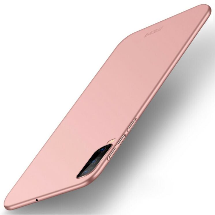 Пластиковий чохол MOFI Slim Shield для Samsung Galaxy A70 (A705) - Rose Gold: фото 1 з 11