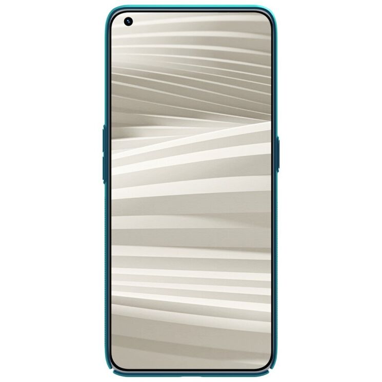 Пластиковый чехол NILLKIN Frosted Shield для Realme GT2 Pro - Blue: фото 2 из 9