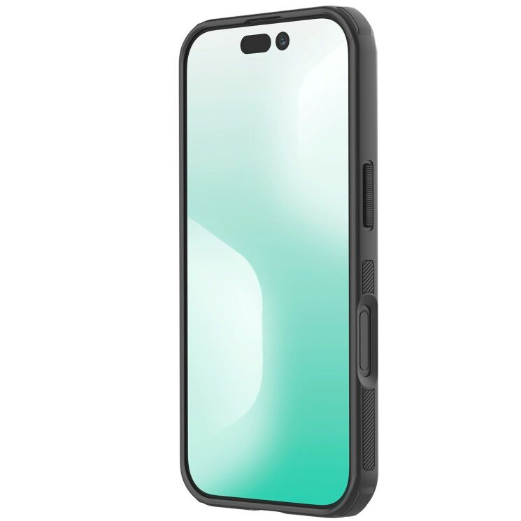 Пластиковый чехол NILLKIN Frosted Shield Pro для Apple iPhone 17 - Black: фото 3 из 17