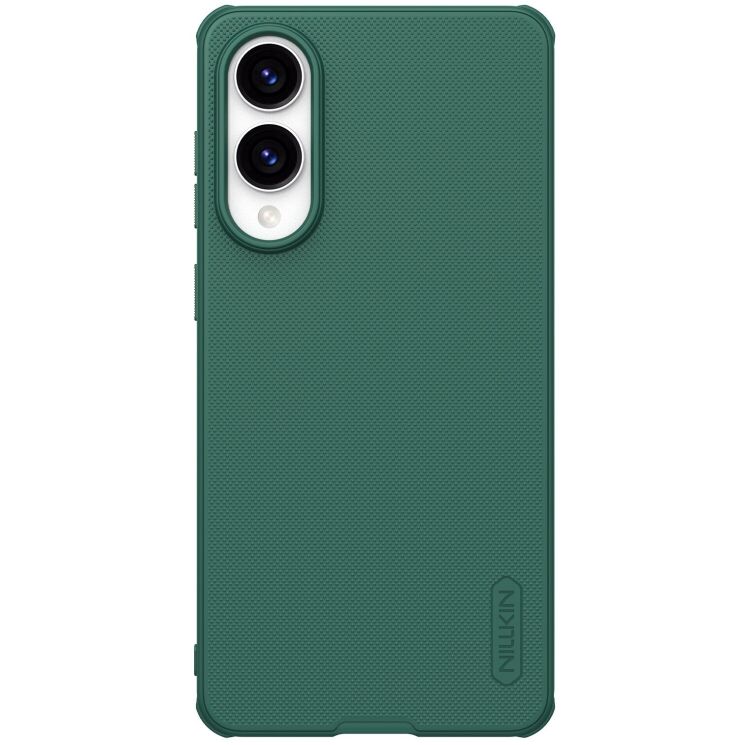 Пластиковый чехол NILLKIN Frosted Shield Pro для Samsung Galaxy S25 Edge (S937) - Green: фото 1 из 21