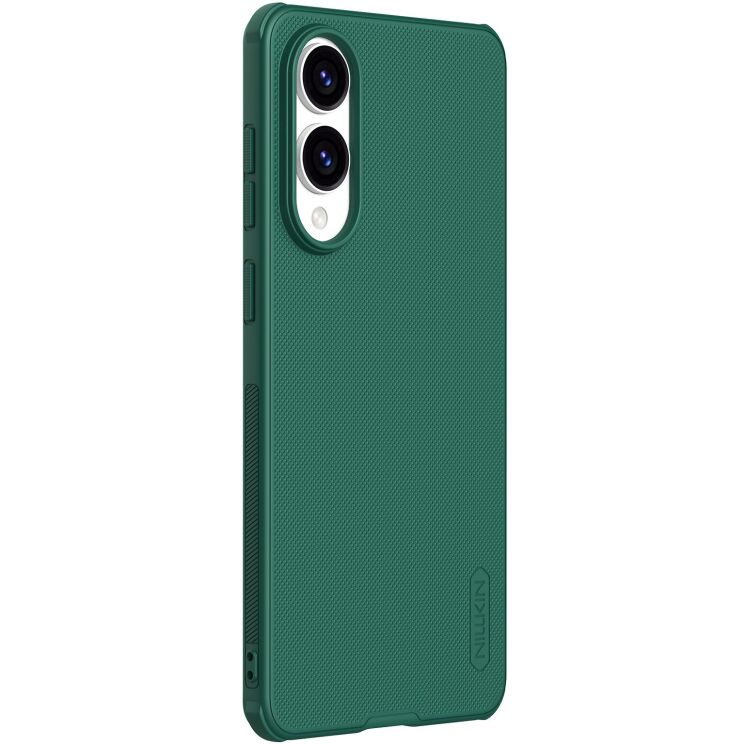 Пластиковый чехол NILLKIN Frosted Shield Pro для Samsung Galaxy S25 Edge (S937) - Green: фото 3 из 21
