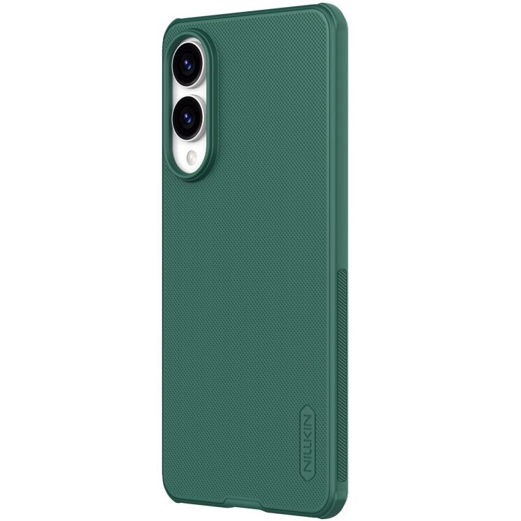 Пластиковый чехол NILLKIN Frosted Shield Pro для Samsung Galaxy S25 Edge (S937) - Green: фото 2 из 21