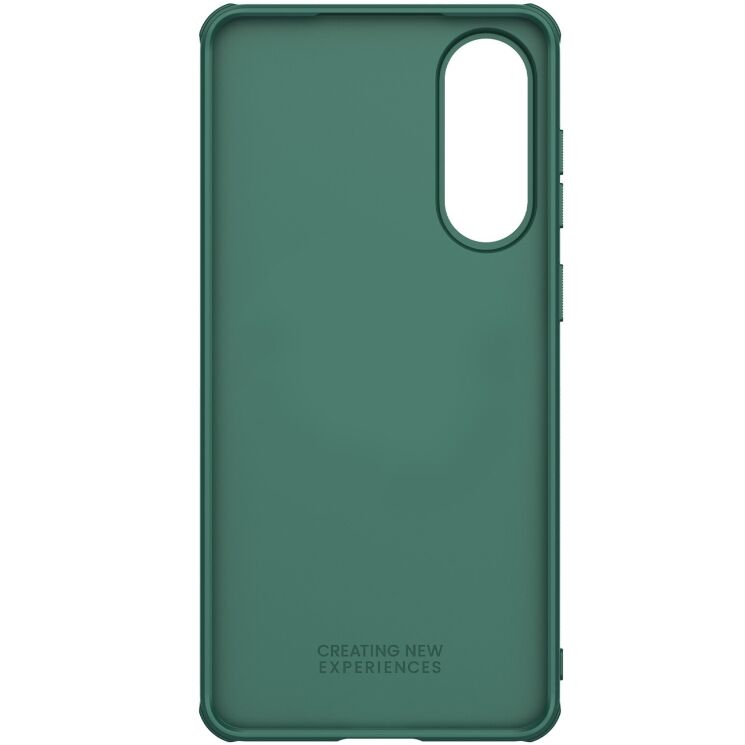 Пластиковый чехол NILLKIN Frosted Shield Pro для Samsung Galaxy S25 Edge (S937) - Green: фото 6 из 21