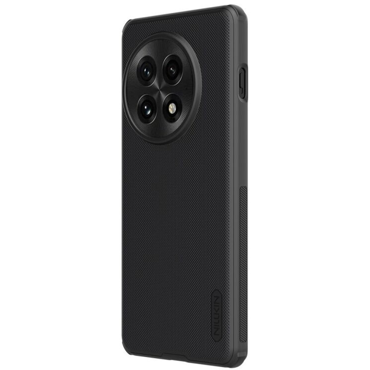 Пластиковый чехол NILLKIN Frosted Shield Pro Magnetic для OnePlus 13 - Black: фото 2 из 18