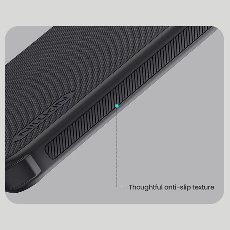 Пластиковый чехол NILLKIN Frosted Shield Pro Magnetic для OnePlus 13 - Black: фото 15 из 18