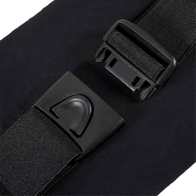 Поясная сумка Deexe Running Belt - Black: фото 6 из 7