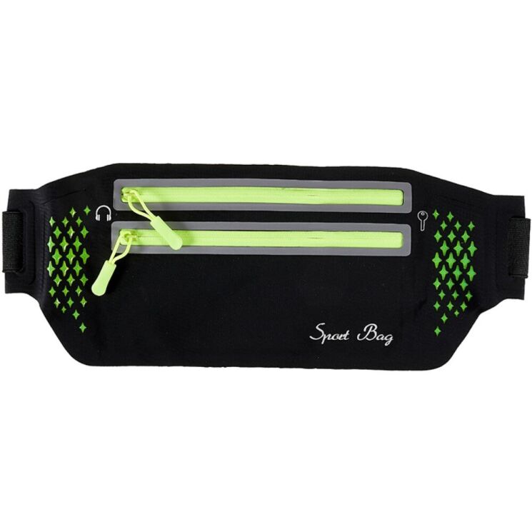 Поясная сумка Deexe Running Belt - Black: фото 1 из 7