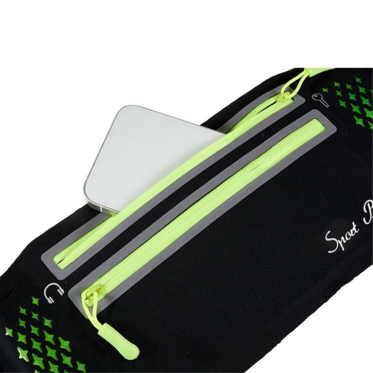Поясная сумка Deexe Running Belt - Black: фото 5 из 7