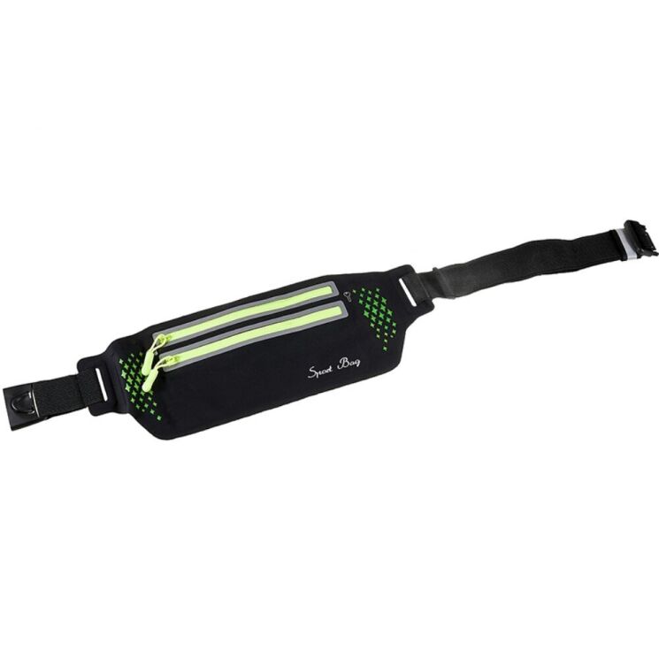 Поясная сумка Deexe Running Belt - Black: фото 3 из 7