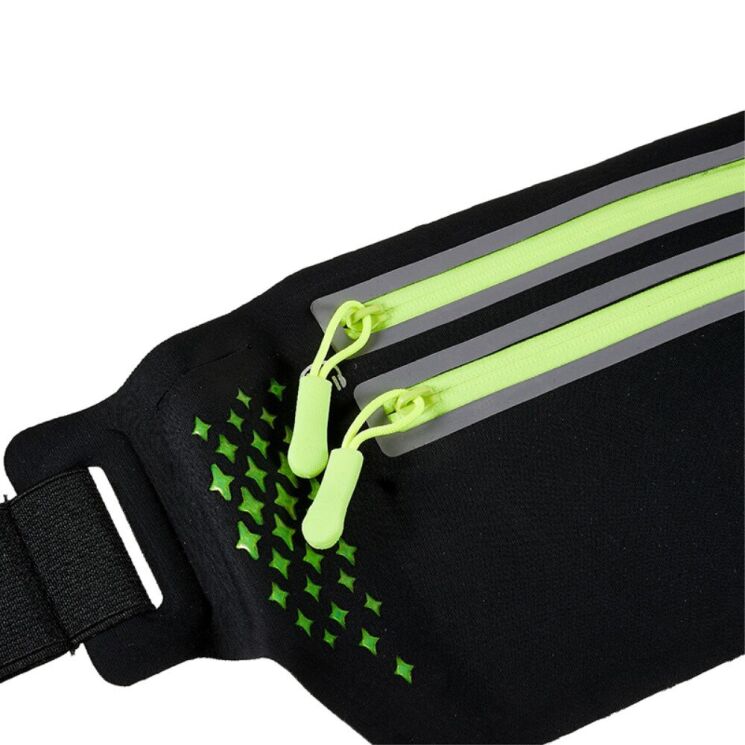 Поясная сумка Deexe Running Belt - Black: фото 4 из 7