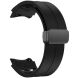Ремінець Deexe Aurora Strap для Samsung Galaxy Watch 4 / 4 Classic / 5 / 5 Pro / 6 / 6 Classic / 7 / FE - Black (358120B). Фото 3 з 8