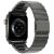 Ремінець Deexe Click Stainless Steel для Apple Watch 46 / 45 / 44 / SE 44 / 42 (Series 1-3) / Ultra / Ultra 2 - Tarnish: фото 1 з 6