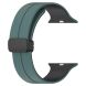 Ремешок Deexe Color Soft Line для Apple Watch 42 (Series 10) / 41 / 40 / SE 40 / 38 - Olive Green / Black (303610OB). Фото 2 из 7