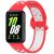 Ремешок Deexe Dot Color для Samsung Galaxy Fit 3 - Red / White: фото 1 из 7