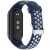Ремешок Deexe Dot Color для Xiaomi Mi Smart Band 8 / 9 - Blue / White: фото 1 из 9