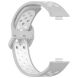 Ремінець Deexe Dual Color для Huawei Watch Fit 3 - Grey / White (357105HW). Фото 3 з 7