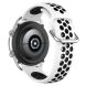 Ремешок Deexe Dual Color для Samsung Galaxy Watch 3 (41mm) - White / Black (235406WB). Фото 2 из 5