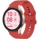 Ремешок Deexe Elino Strap для Samsung Galaxy Watch 4 / 5 / 6 / 7 / FE (40mm) - Red (358307R). Фото 2 из 6