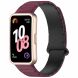 Ремешок Deexe Flexible Fit для Huawei Band 8 / 9 / 10 - Red / Black (328519BR). Фото 2 из 6
