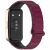 Ремешок Deexe Flexible Fit для Huawei Band 8 / 9 / 10 - Red / Black: фото 1 из 6