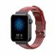 Ремешок Deexe Leather Strap для Xiaomi Mi Watch (Chinese) - Red (249602R). Фото 1 из 6