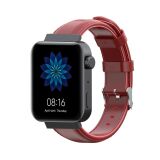 Ремінець Deexe Leather Strap для Xiaomi Mi Watch (Chinese) - Red: фото 1 з 6
