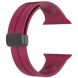 Ремінець Deexe Magnetic Braselet для Apple Watch 42 (Series 10) / 41 / 40 / SE 40 / 38 - Wine Red (303608WR). Фото 5 з 8
