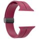 Ремінець Deexe Magnetic Braselet для Apple Watch 42 (Series 10) / 41 / 40 / SE 40 / 38 - Wine Red (303608WR). Фото 3 з 8