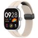 Ремінець Deexe Magnetic Braselet для Xiaomi Redmi Watch 4 / Watch 5 / Watch 6 / Mi Smart Band 8 Pro / Band 9 Pro - Starlight (346416SL). Фото 4 з 8