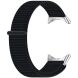 Ремешок Deexe Nylon Loop для Google Pixel Watch / Watch 2 / Watch 3 (41mm) - Black (311718B). Фото 1 из 3