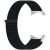 Ремешок Deexe Nylon Loop для Google Pixel Watch / Watch 2 / Watch 3 (41mm) - Black: фото 1 из 3