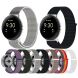 Ремешок Deexe Nylon Loop для Google Pixel Watch / Watch 2 / Watch 3 (41mm) - Black (311718B). Фото 3 из 3