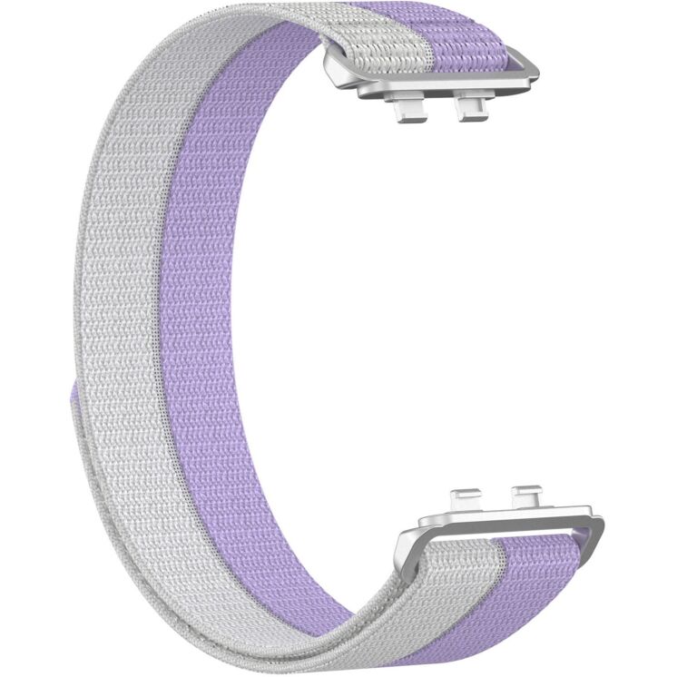 Ремешок Deexe Nylon Loop для Huawei Band 11 Pro / Band 11 - Purple (410606V) Ремешок Deexe Nylon Loop для Huawei Band 11 Pro / Band 11 - Purple: фото 2 из 5