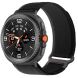Ремінець Deexe Nylon Magic Tape для Samsung Galaxy Watch 8 (40/44mm) / 8 Classic - Black (384150B). Фото 2 з 5