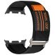 Ремінець Deexe Nylon Magic Tape для Samsung Galaxy Watch 8 (40/44mm) / 8 Classic - Black (384150B). Фото 1 з 5