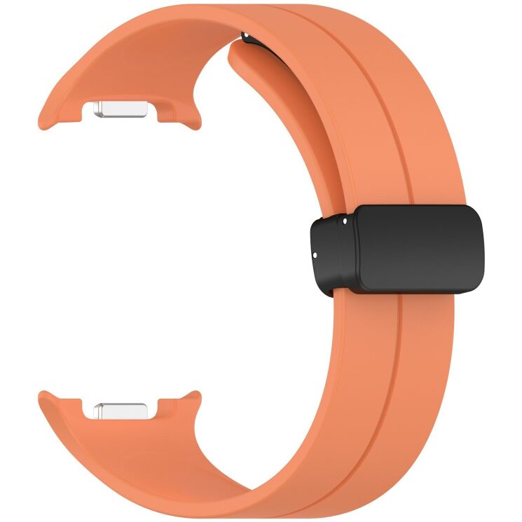 Ремешок Deexe Soft Line для Samsung Galaxy Watch 8 (40/44mm) / 8 Classic (43/47mm) / Ultra 2 - Orange: фото 1 из 5