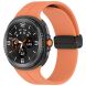 Ремешок Deexe Soft Line для Samsung Galaxy Watch 8 (40/44mm) / 8 Classic (43/47mm) / Ultra 2 - Orange (384001O). Фото 2 из 5